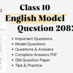 SEE Class 10 English Model Questions with Answers 2082